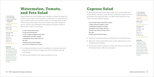 The 5-Ingredient College Cookbook: Recipes to Survive the Next Four Years