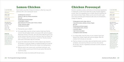 The 5-Ingredient College Cookbook: Recipes to Survive the Next Four Years