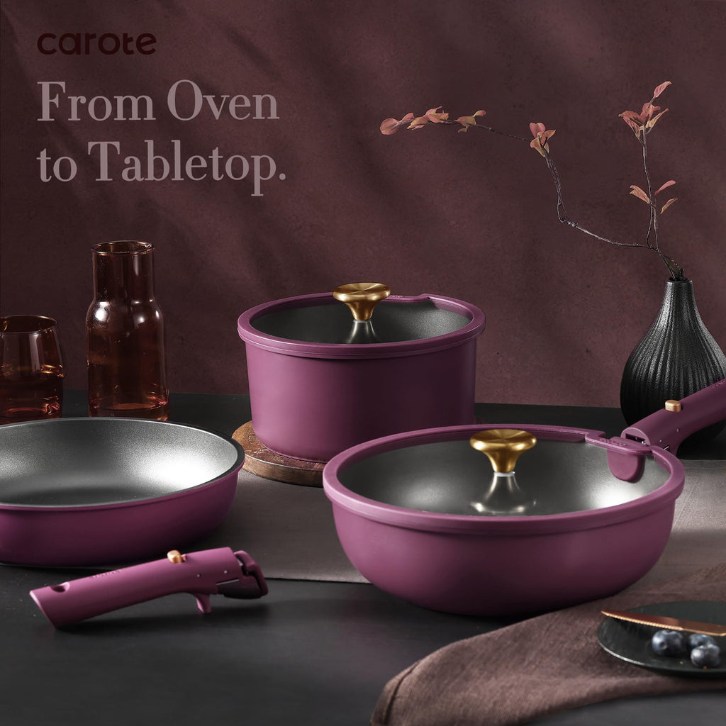 CAROTE 21pcs Pots and Pans Set