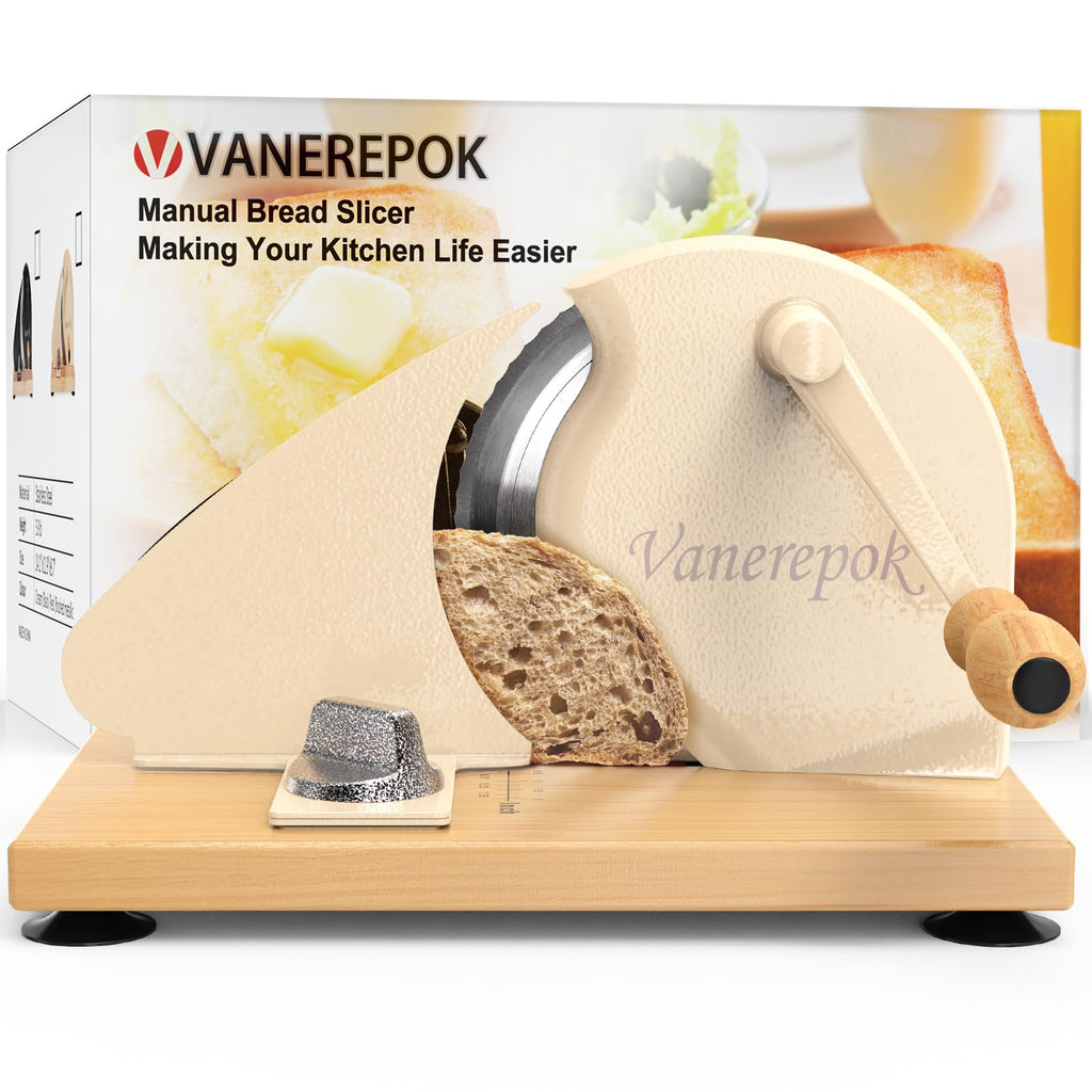 Manual Bread Slicer for Homemade Sourdough Bread