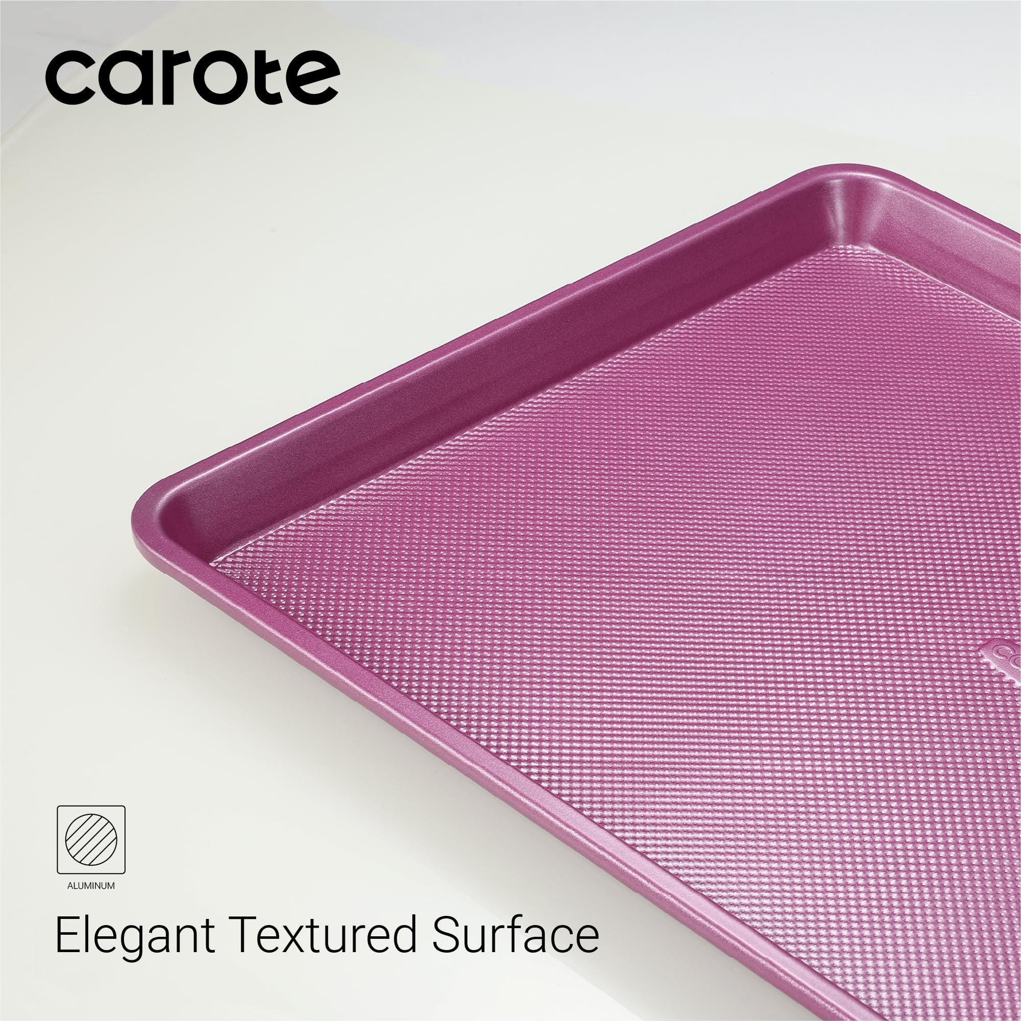 CAROTE 3-Piece Baking Pan Set