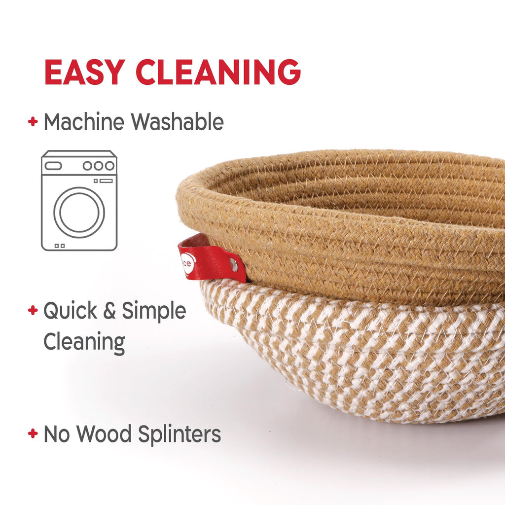Cotton Rope Banneton Bread Proofing Basket Set