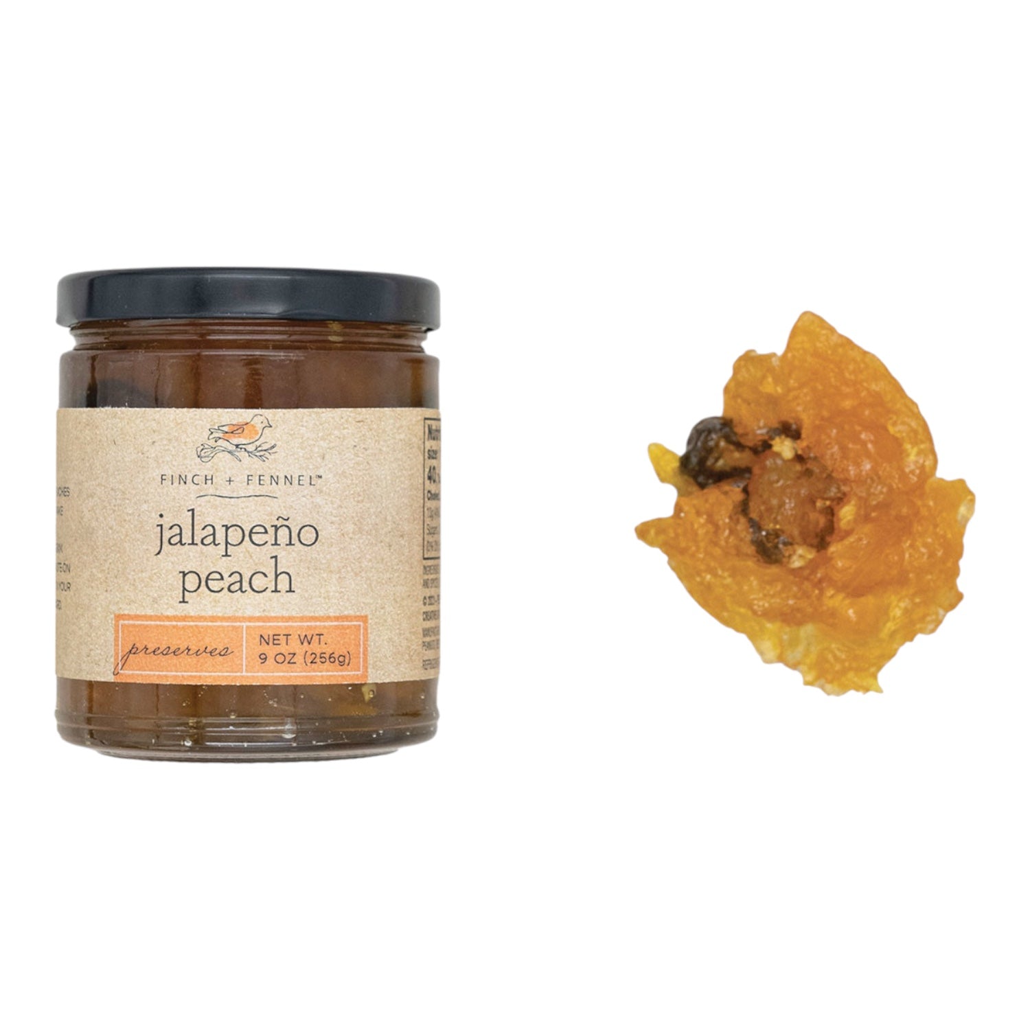 Jalapeño Peach Preserves - Sweet & Spicy Fruit Spread | Finch & Fennel